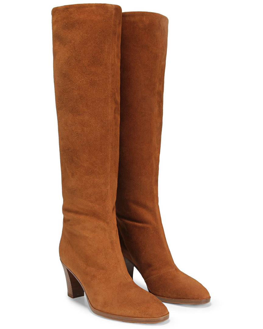 suede womens boots heel
