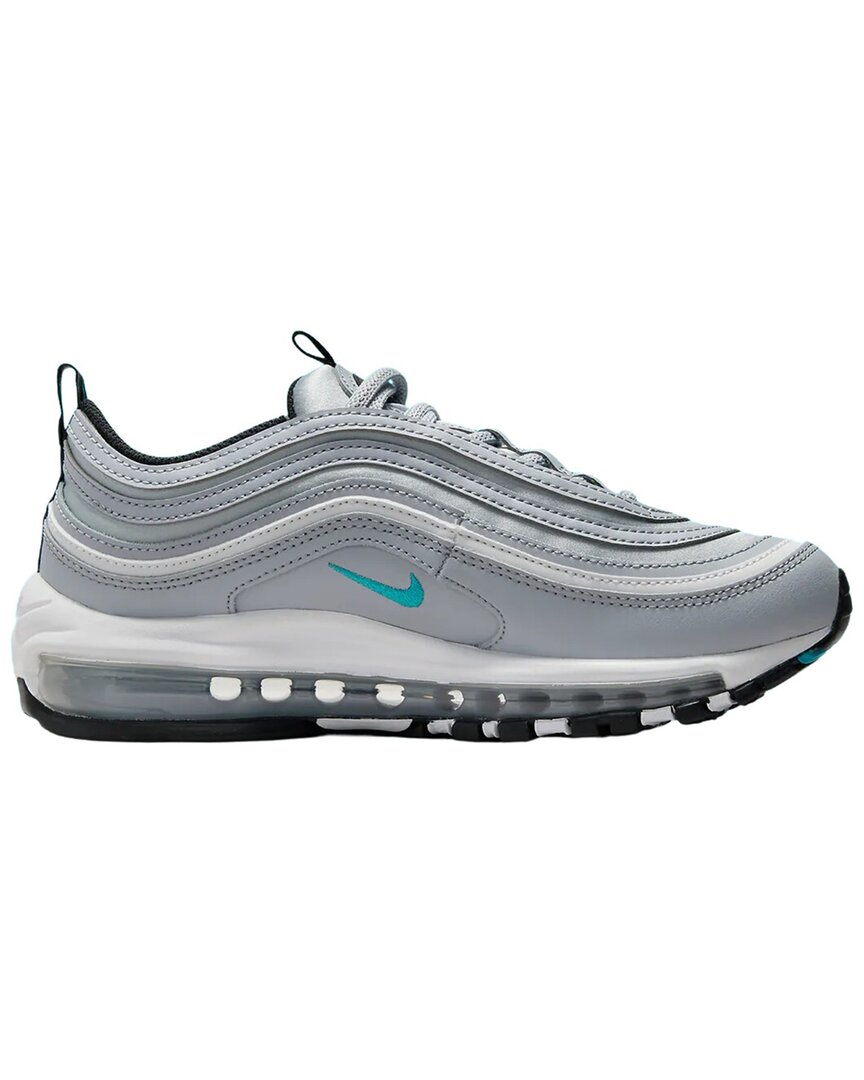 Nike W Air Max 97 Se Women's Low Shoe Wolf Grey/teal Nebula/white/black In Grey