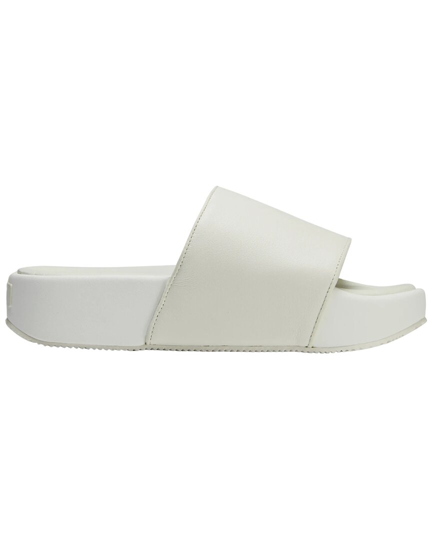 ADIDAS ORIGINALS ADIDAS Y-3 LEATHER SLIDE