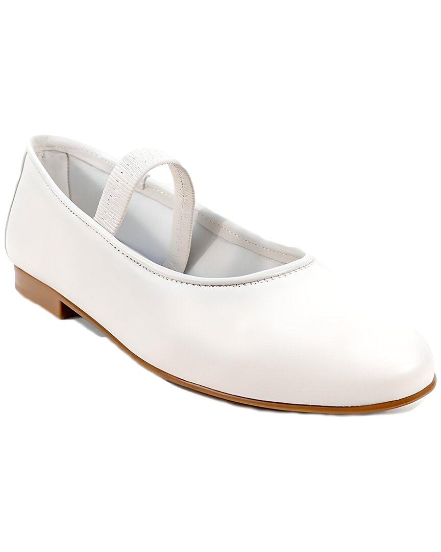 Menina Step Monique Flat In White