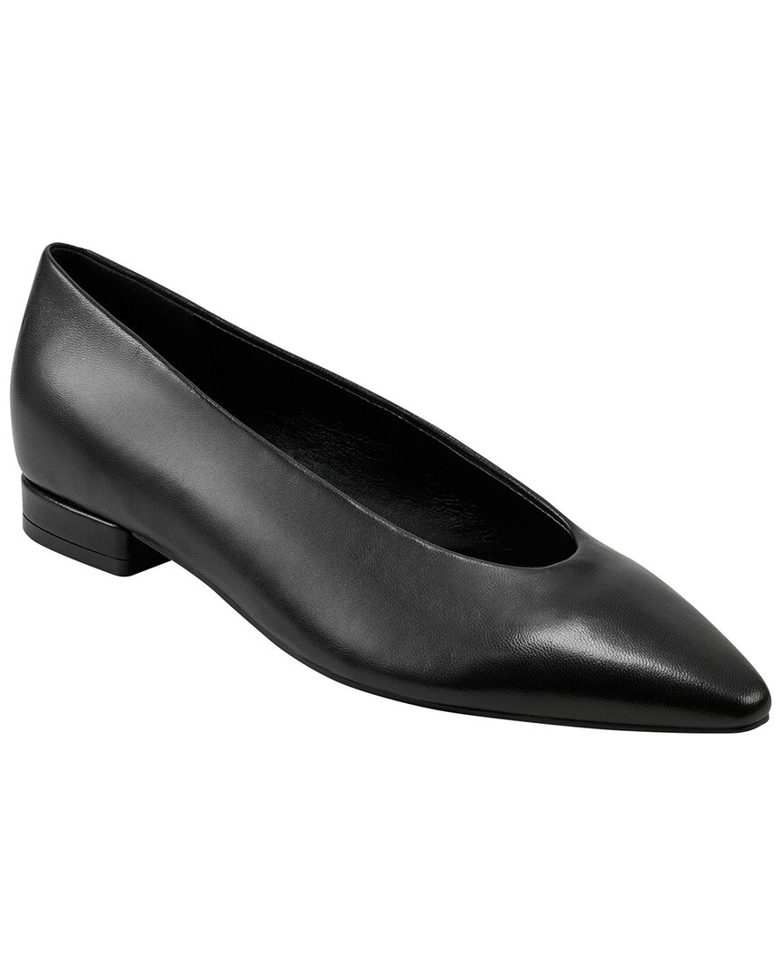 Marc Fisher Ltd Gunner Pointed Toe Flat In Black