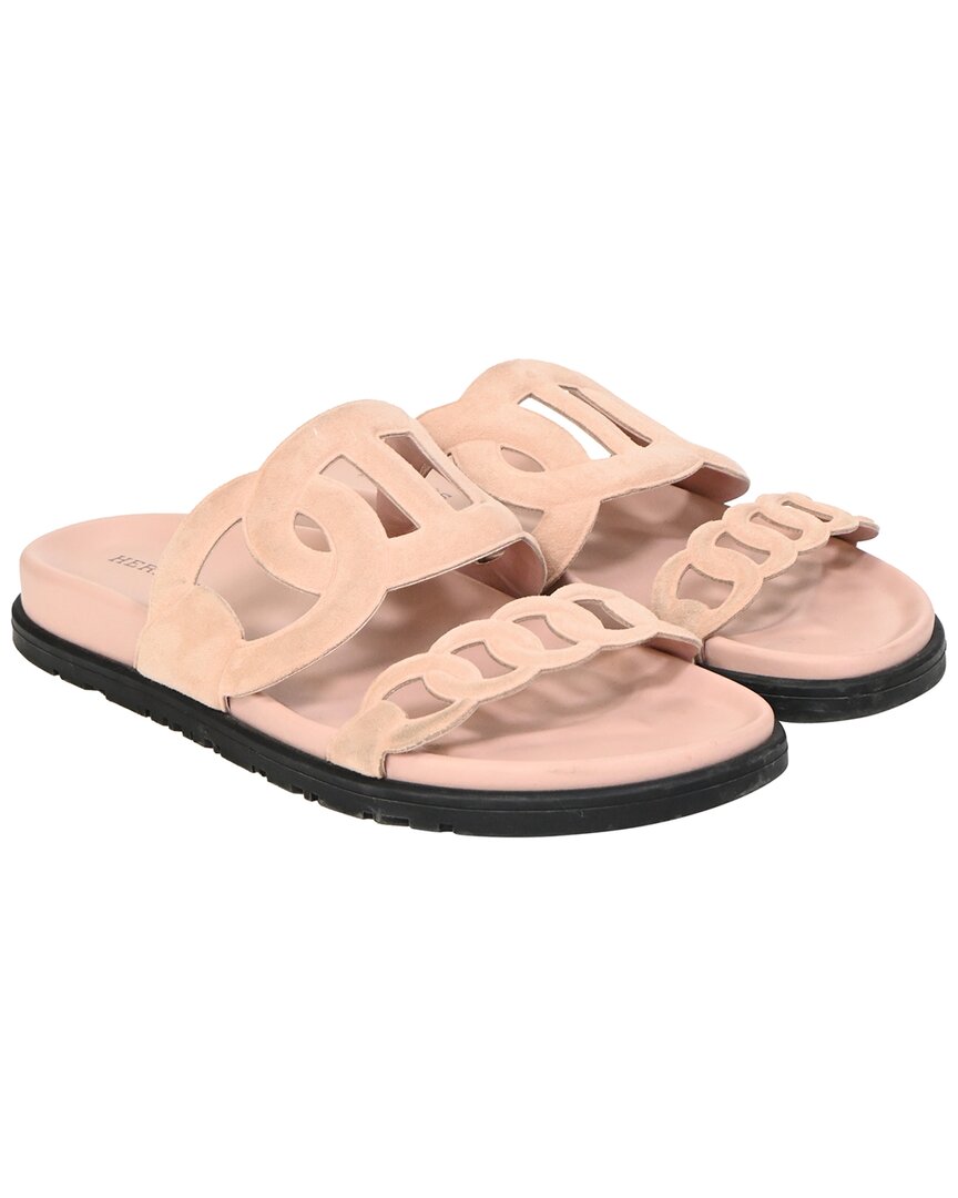 HERMES Pre-owned Hermès Women's Suede Extra Sandal (authentic Pre-loved)