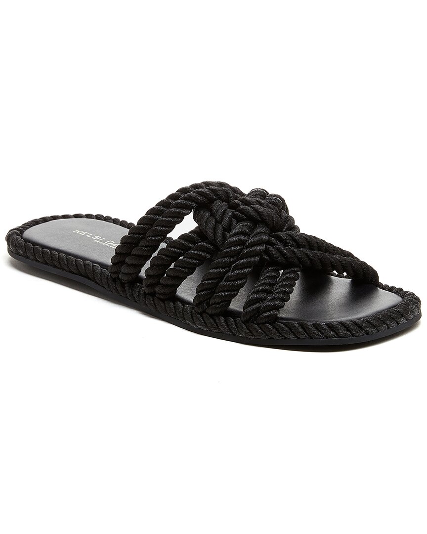 Kelsi Dagger Brooklyn Beachy Slide Sandal In Black