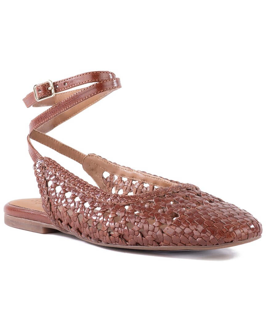 Seychelles Monet Leather Flat In Pink
