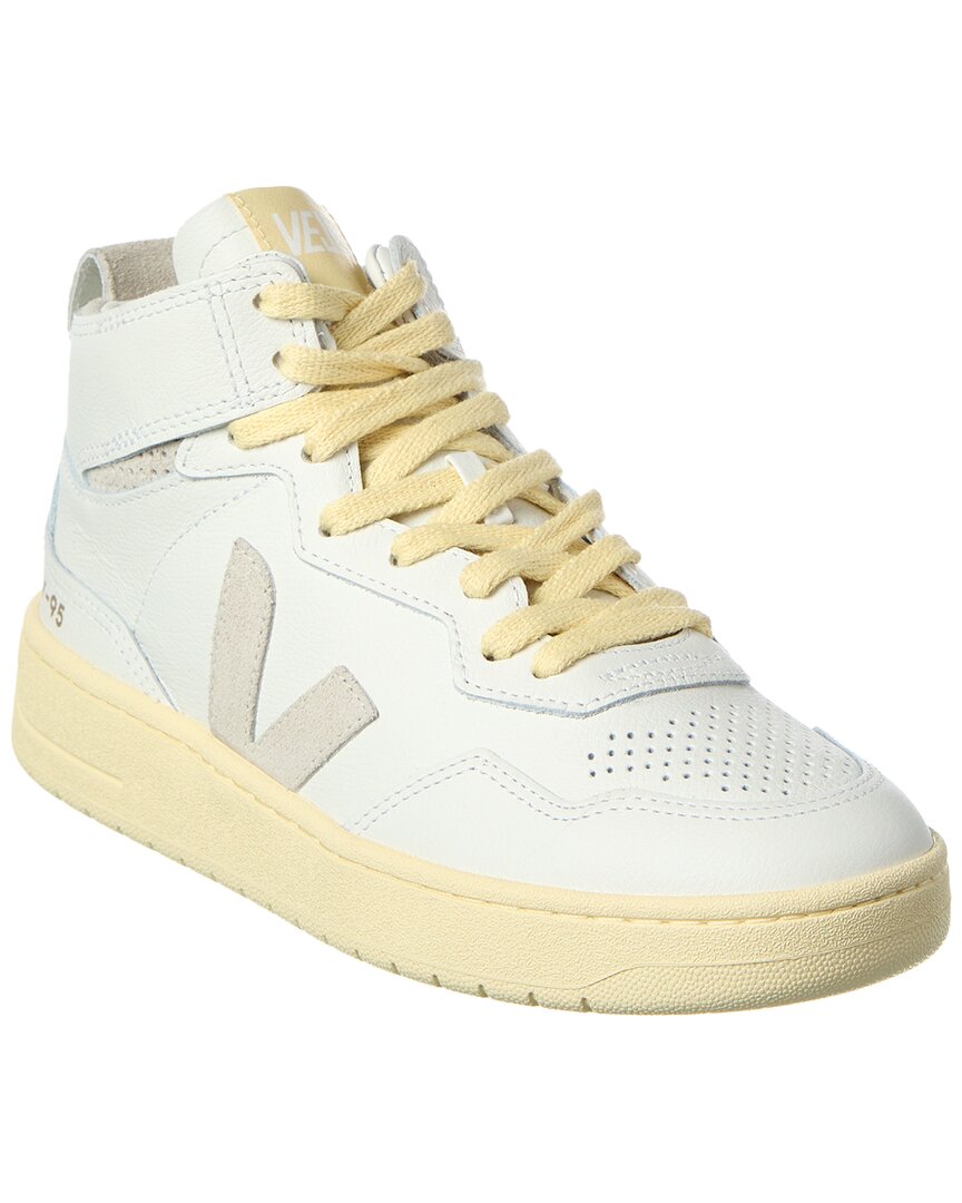 Veja V-95 O. T. Leather Sneaker In White
