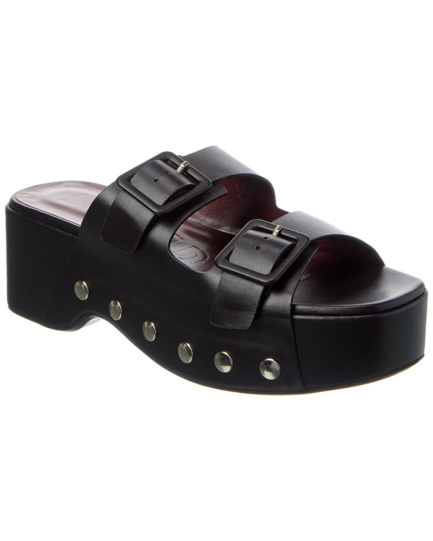Staud Remi Leather Platform Sandal