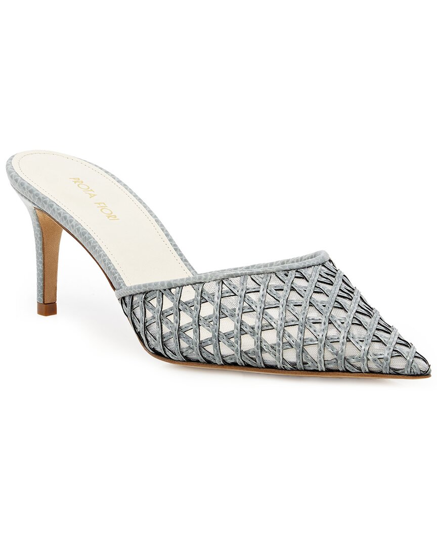 Prota Fiori Ivy Mule In Red