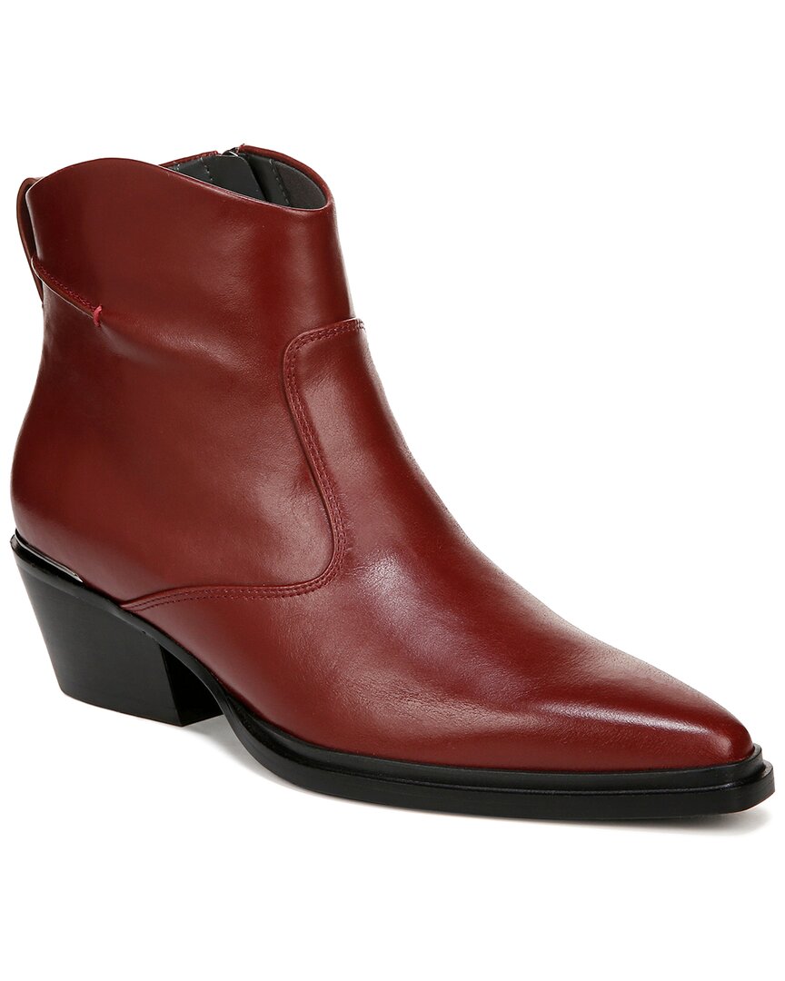 Franco Sarto Blake Leather Boot In Brown
