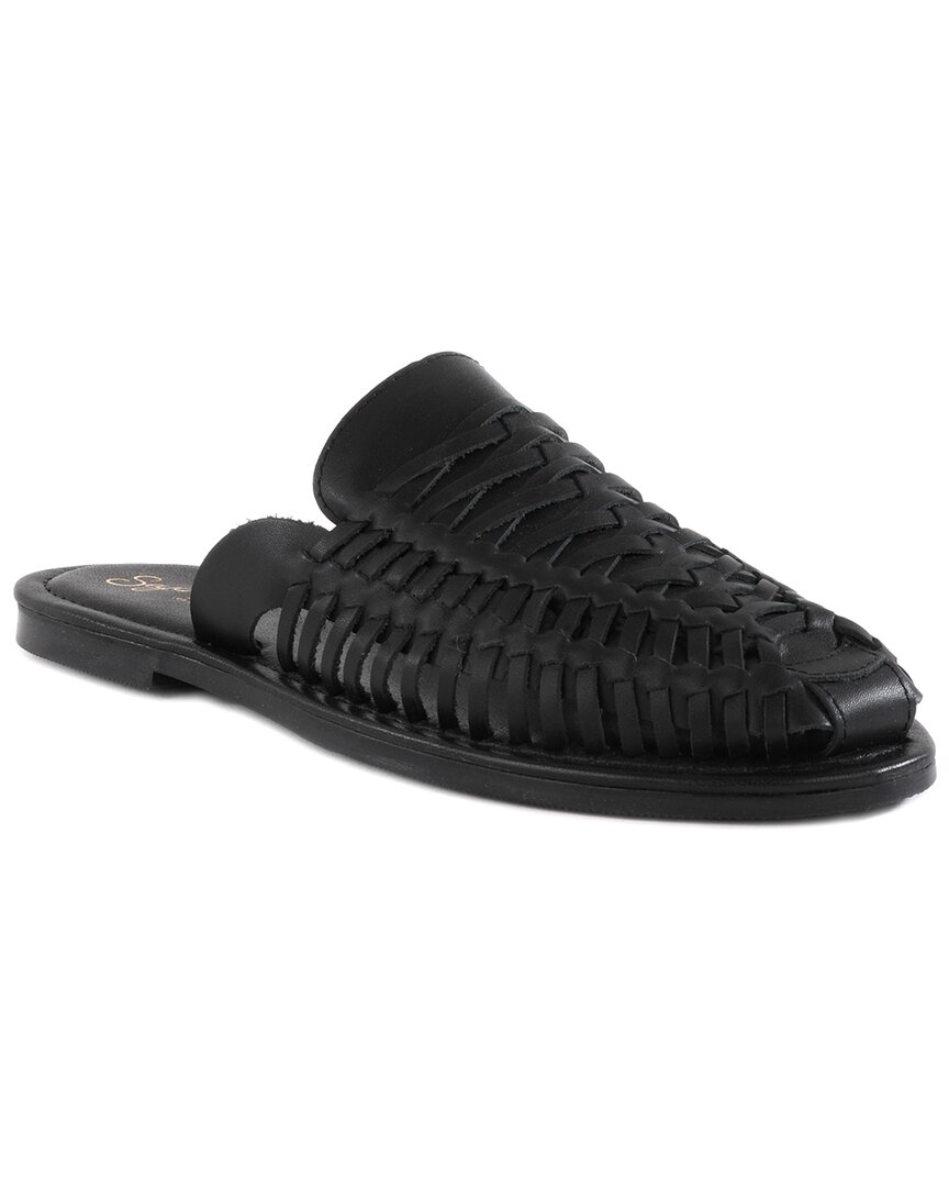 SEYCHELLES SEYCHELLES WOVEN LEATHER MULE