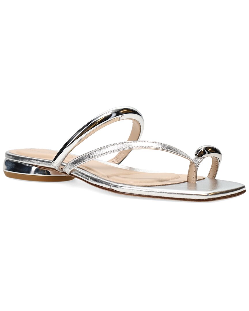 Pelle Moda Ondra Leather Sandal In Metallic