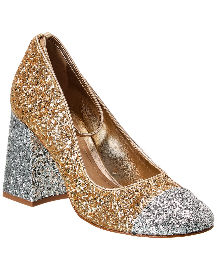 SCHUTZ SCHUTZ DOROTHY GLAM HIGH BLOCK PUMP