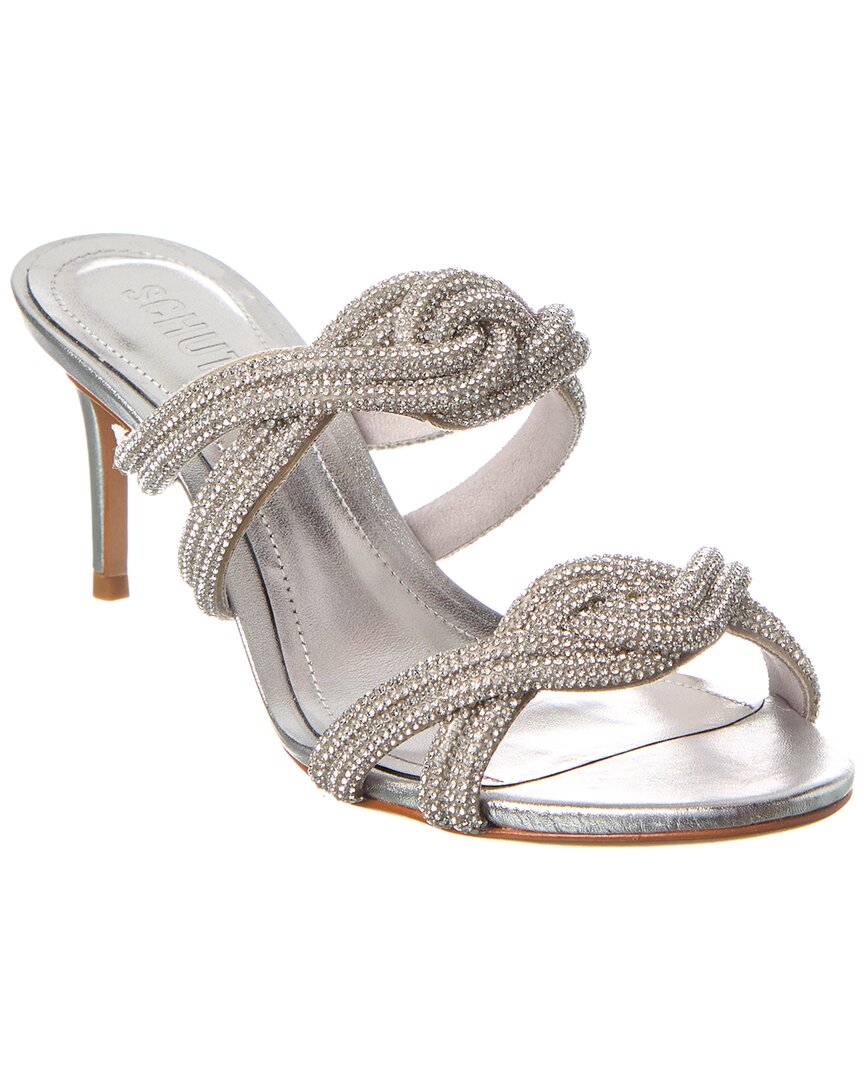 SCHUTZ SCHUTZ JOCELYN MULE LEATHER SANDAL