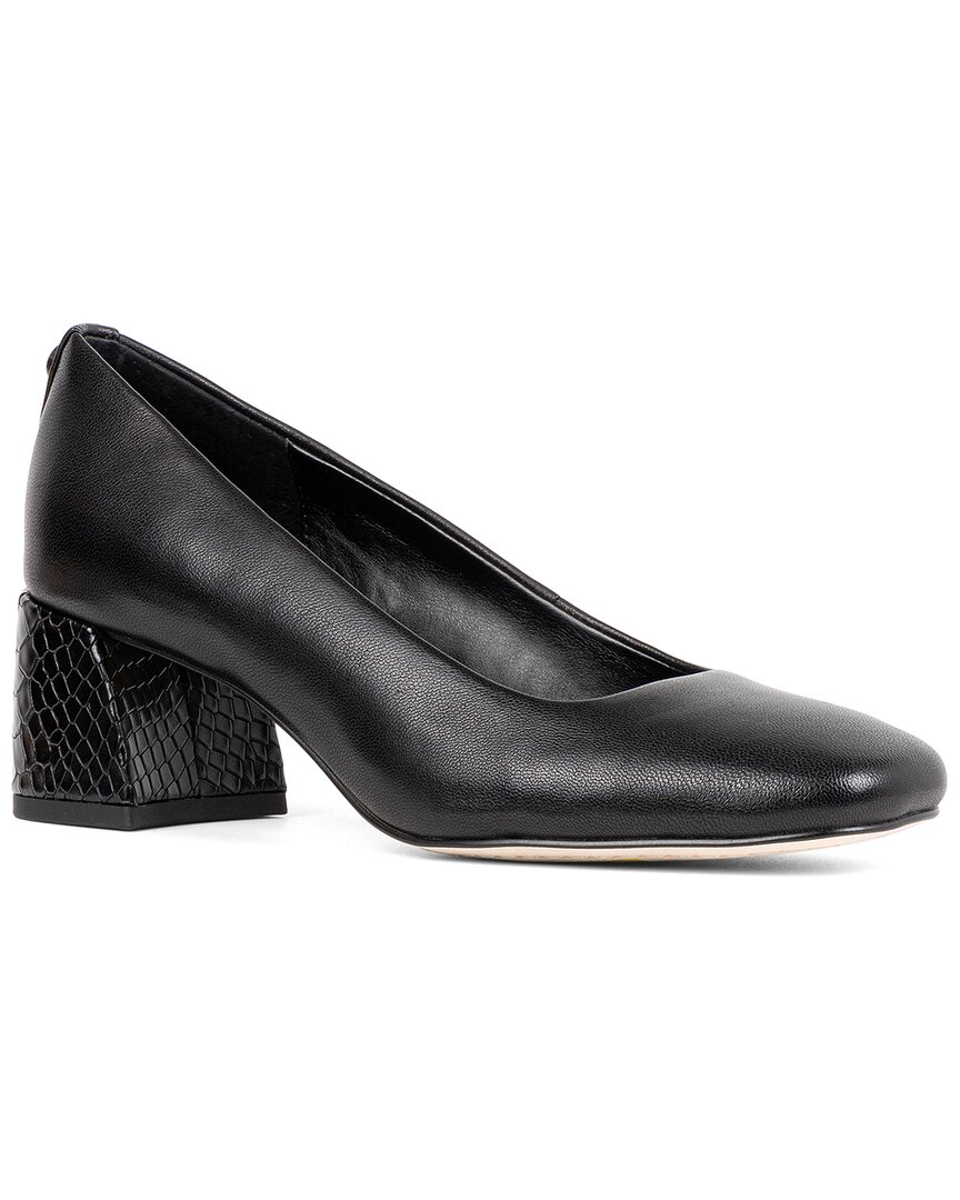 DONALD PLINER DONALD PLINER AQUARIUS LEATHER PUMP 