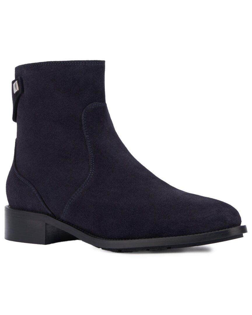 Aquatalia Natania Weatherproof Suede Boot In Blue