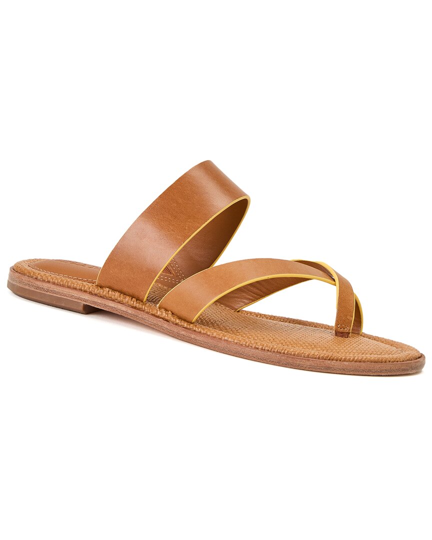 J.mclaughlin Shay Leather Sandal In Brown
