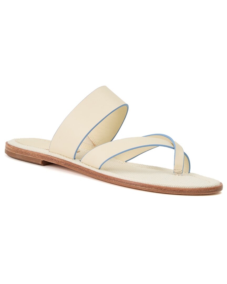J.mclaughlin Shay Leather Sandal In Cream