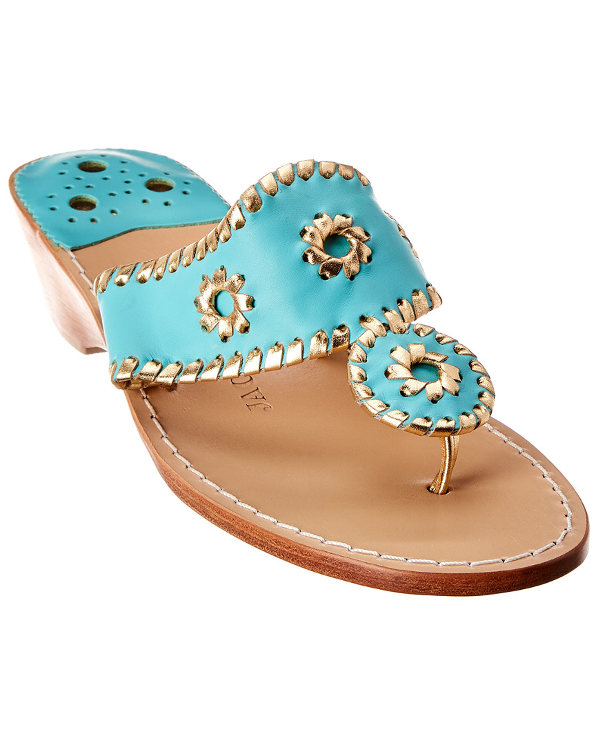 Jack rogers nantucket gold hot sale