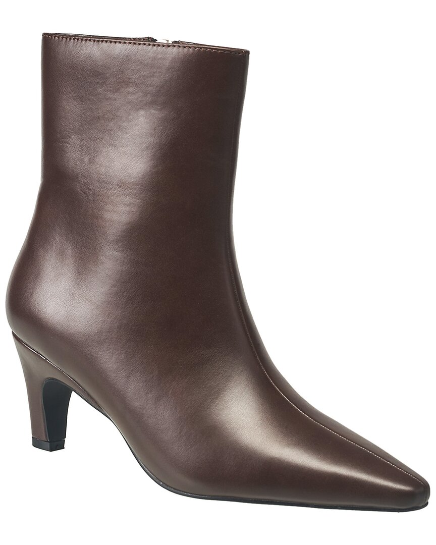 French Connection Alex Bootie In Burgundy