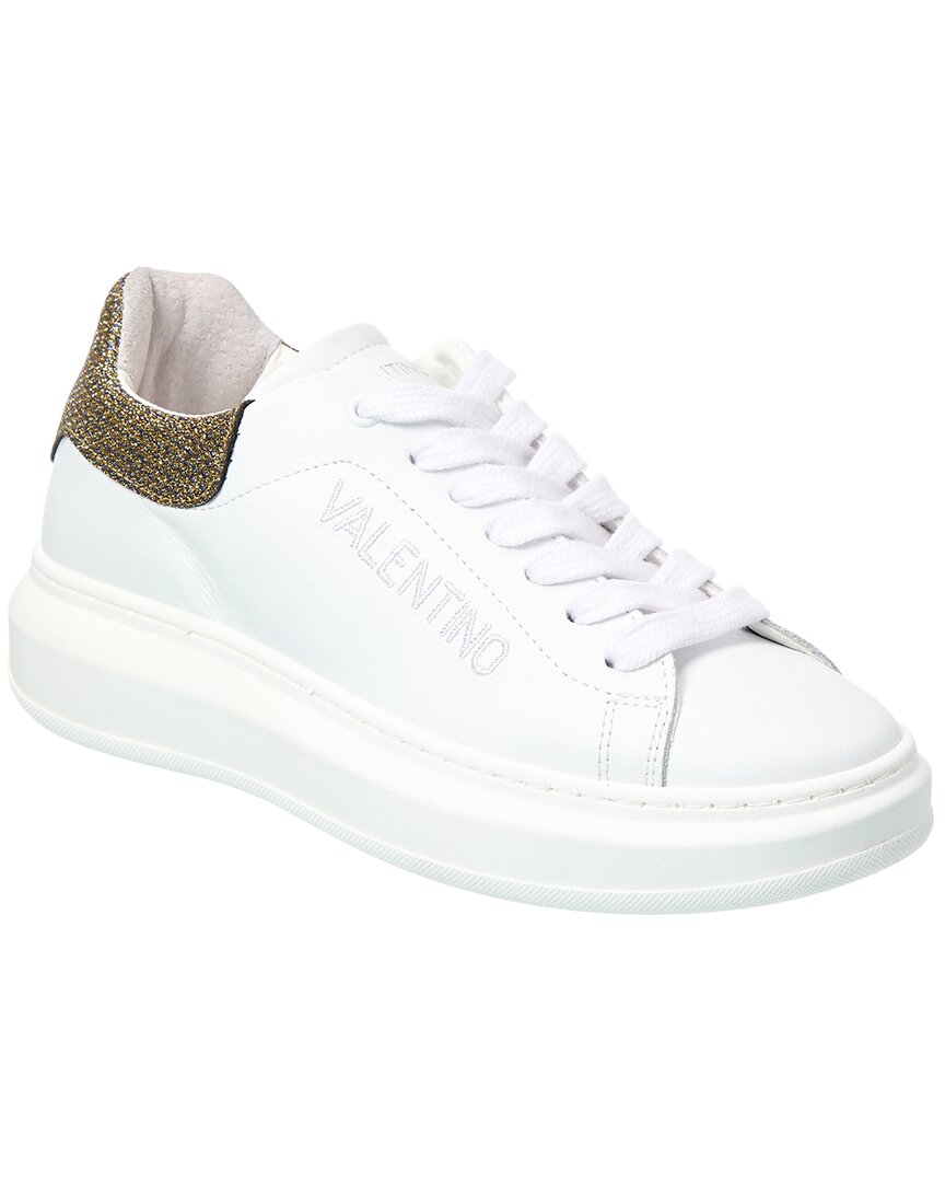 Valentino By Mario Valentino Fresia Star Leather Sneaker