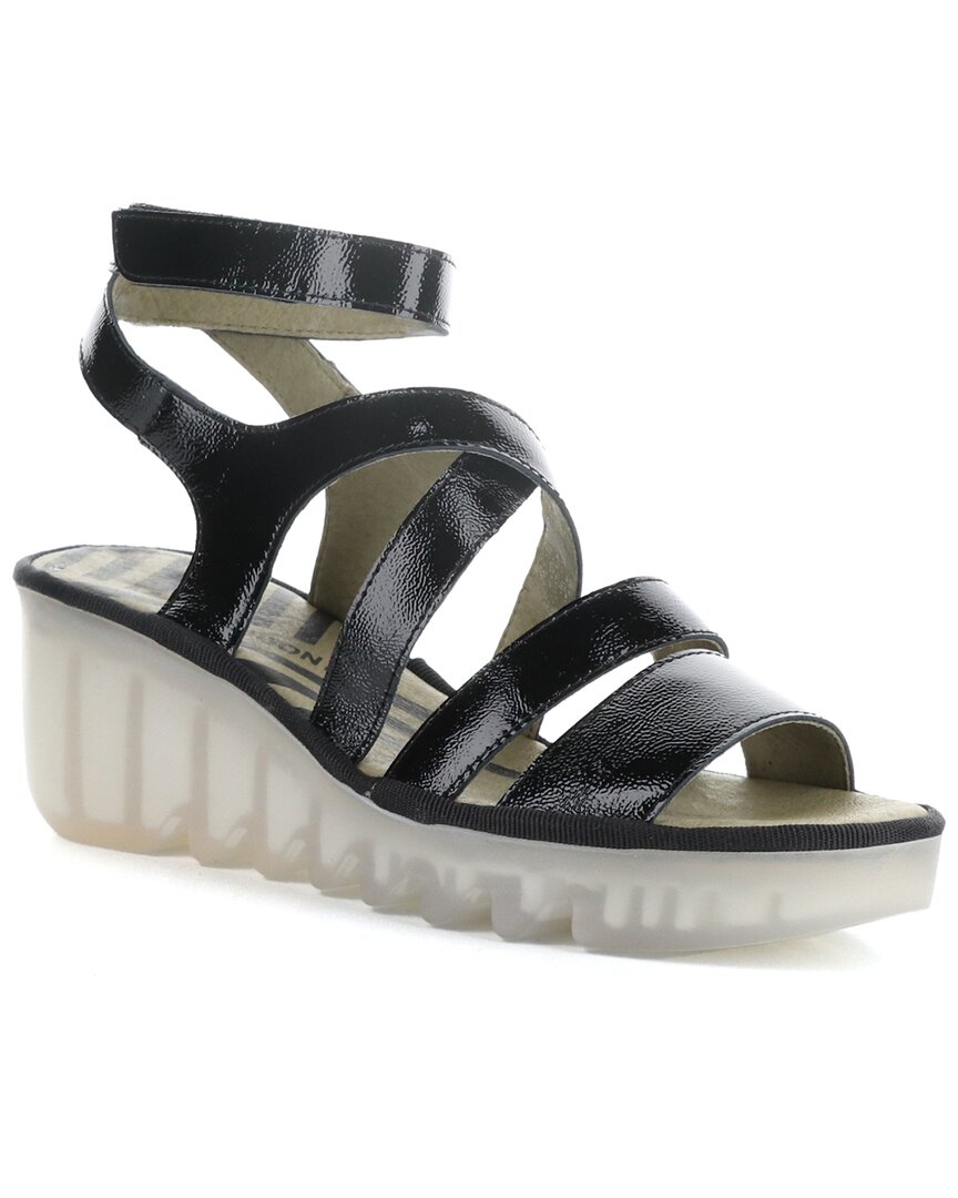 FLY LONDON FLY LONDON BAFY PATENT WEDGE SANDAL