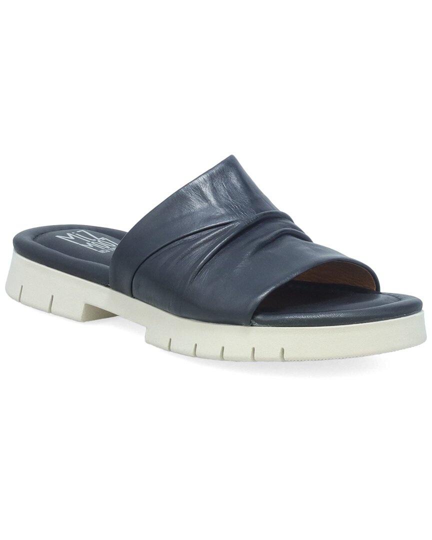 Miz Mooz Claribel Leather Sandal In Black