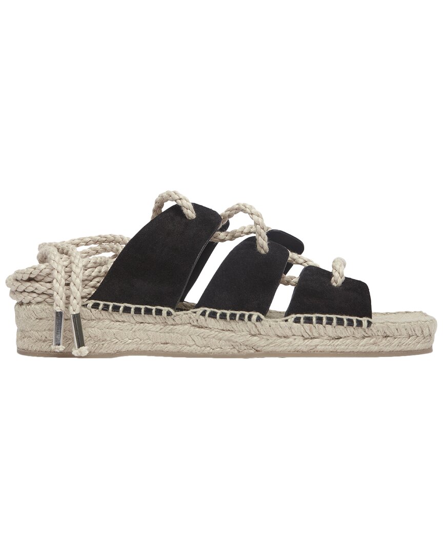 Freda Salvador Lucy Womens Suede Ankle Tie Espadrilles