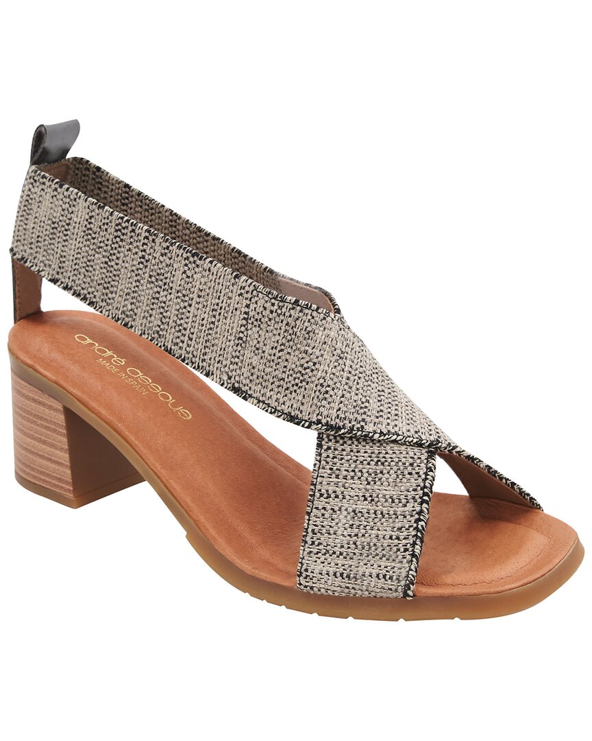 Andre Assous Naira Textile Sandal In Multi