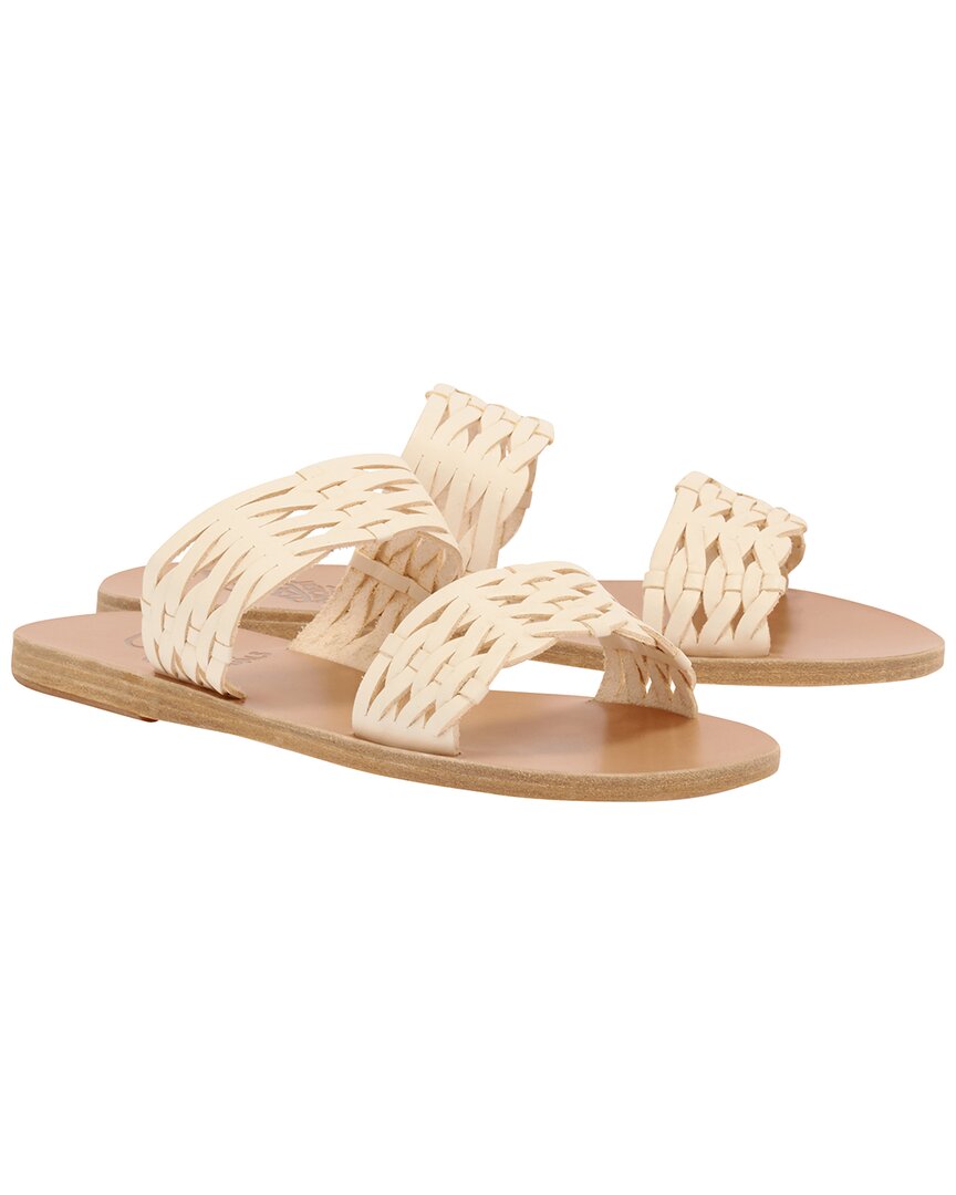 ANCIENT GREEK SANDALS ANCIENT GREEK SANDALS MELIA WOVEN LEATHER SANDAL