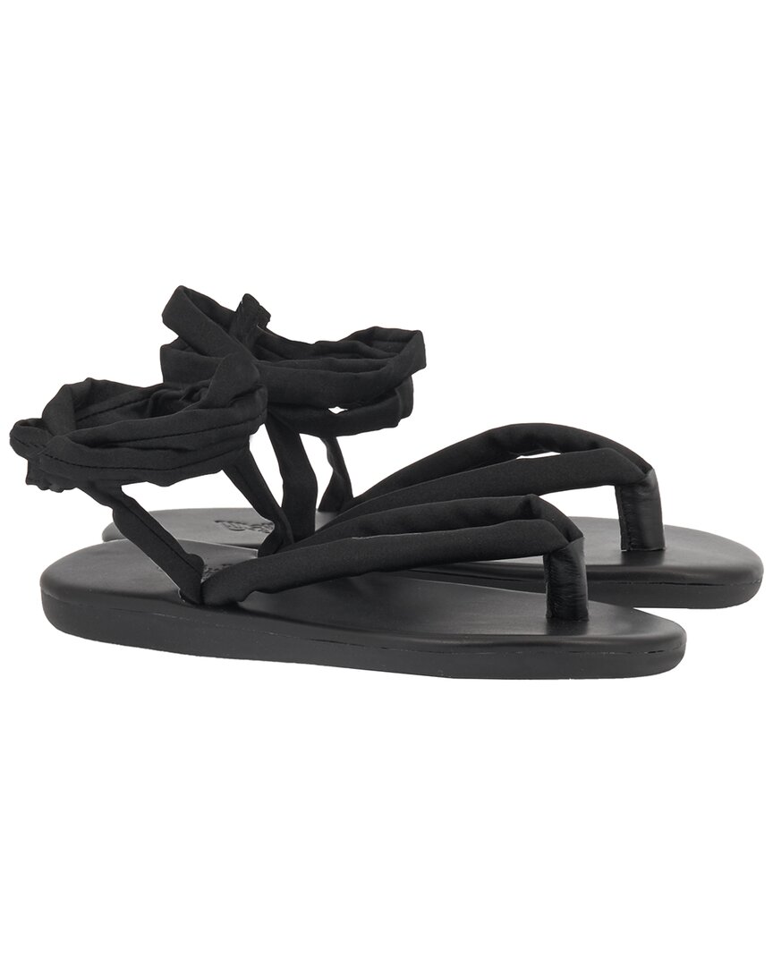 Ancient Greek Sandals Puffy Lace Up Sandal