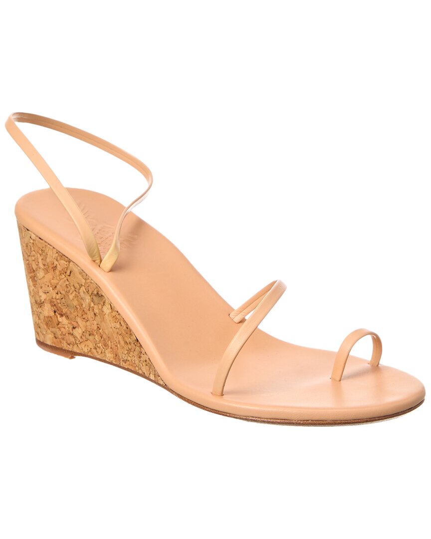 ANCIENT GREEK SANDALS ANCIENT GREEK SANDALS CHORA MID WEDGE LEATHER SANDAL