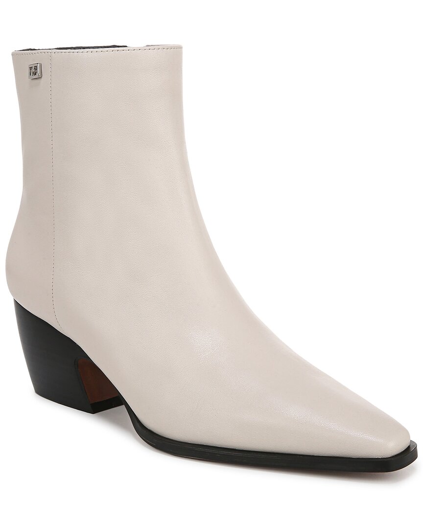 Franco Sarto Vivian Leather Bootie In White
