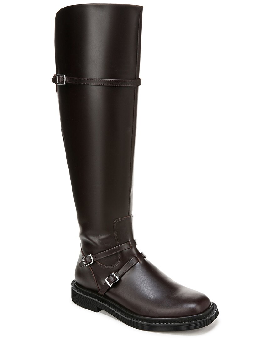 Franco Sarto Ainsley Wide Calf Leather Boot In Multi