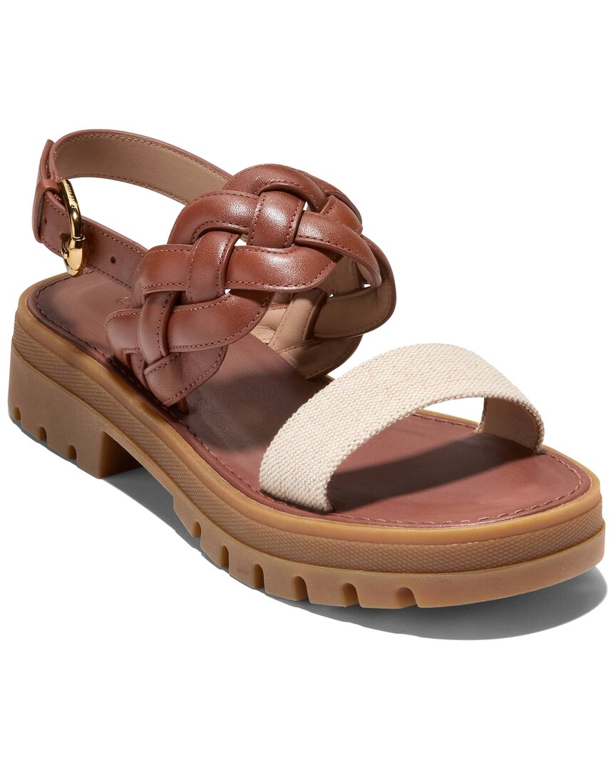 Cole Haan Women's Cressida Lug Sandals - Brown Size 9