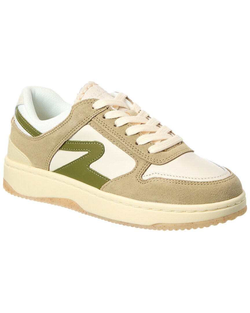 Rag & Bone Retro Tennis Leather Sneaker In Brown