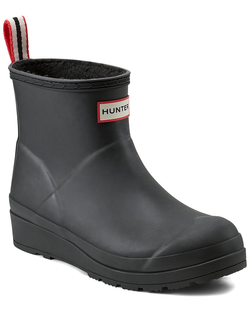Hunter Play Short Insulated Rubber Boot In Black