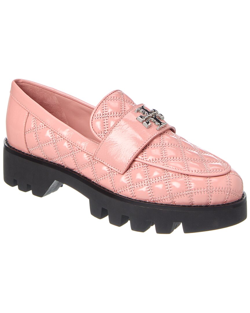 Tory Burch Mini Everly Chunky Leather Loafer In Pink