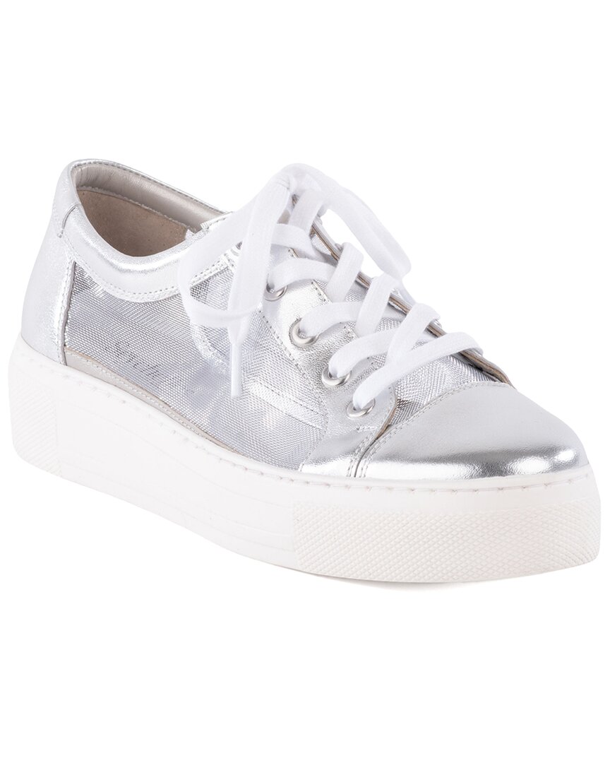 Seychelles Forever Young Leather & Mesh Sneaker In Metallic