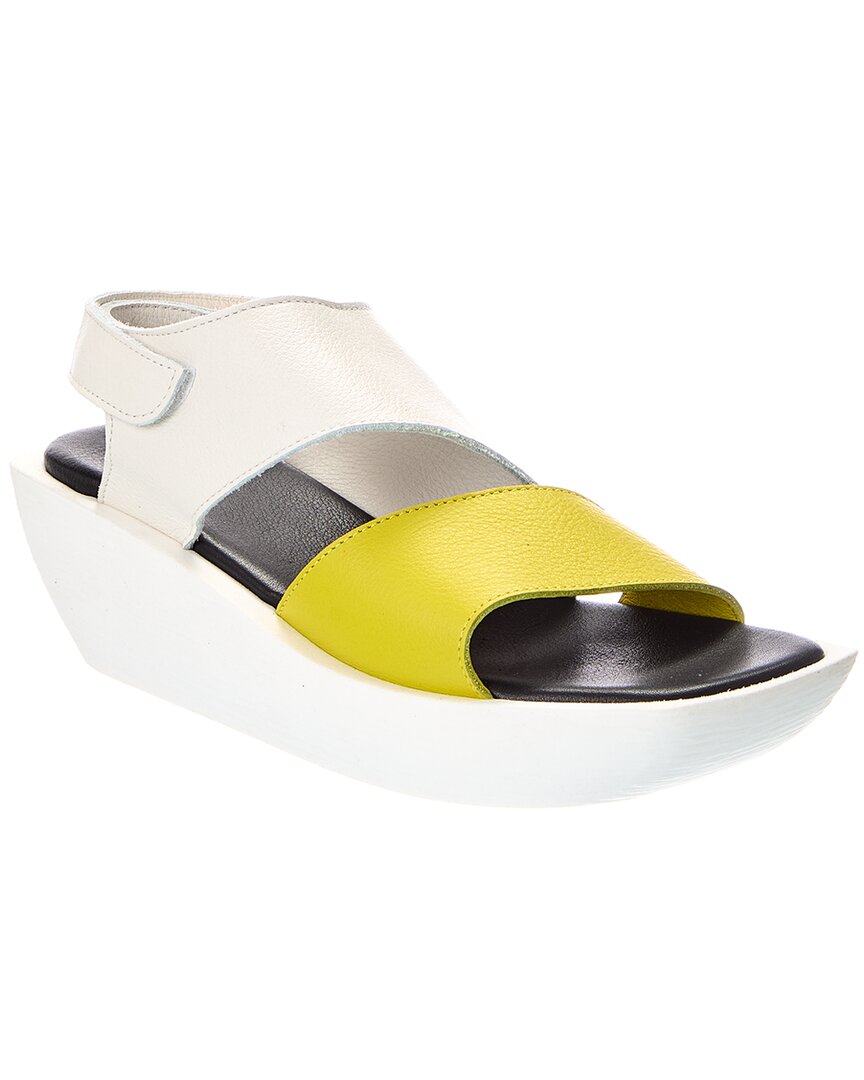 Arche Gimkys Leather Sandal In Black