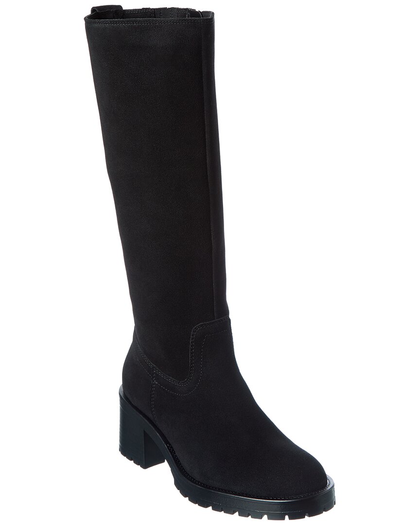 La Canadienne Wind Suede Boot In Animal Print
