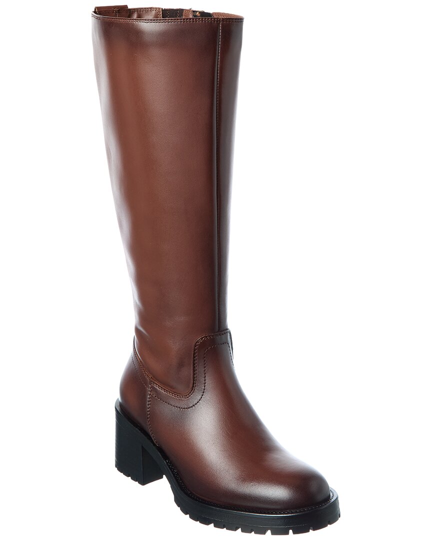 La Canadienne Wind Leather Boot In Black
