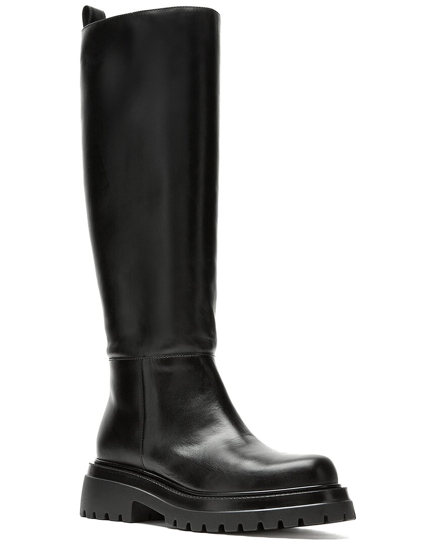 La Canadienne West Waterproof Leather Knee High Boot In Black