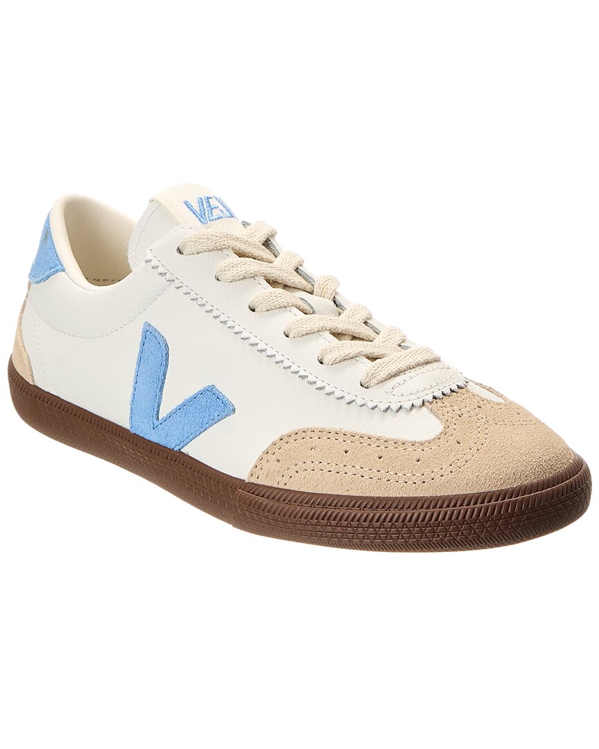 Veja Volley Organic Leather Sneakers In Multi