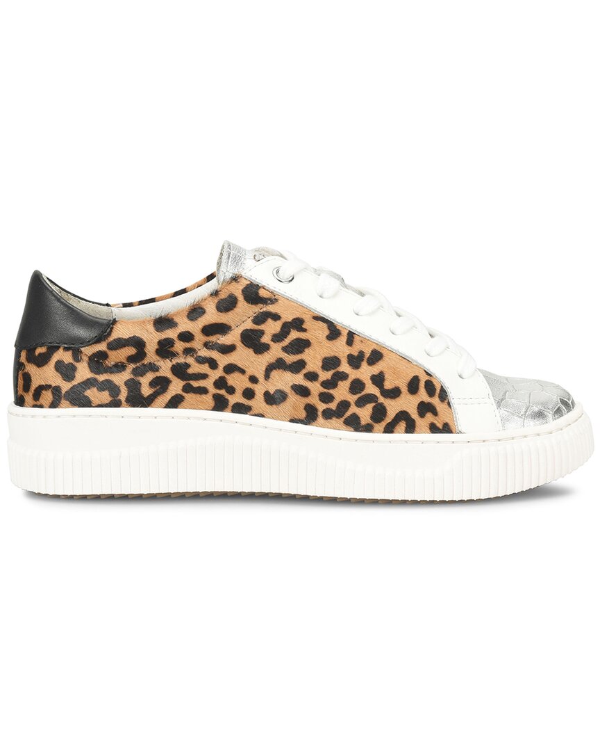 Söfft Fianna Leather Sneaker In Animal Print