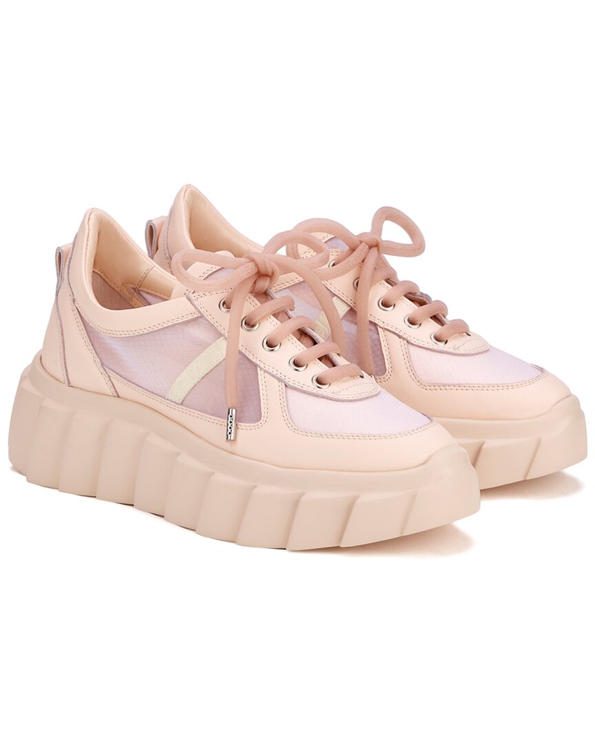 Agl Attilio Giusti Leombruni Agl Blondie Grid Leather Sneaker