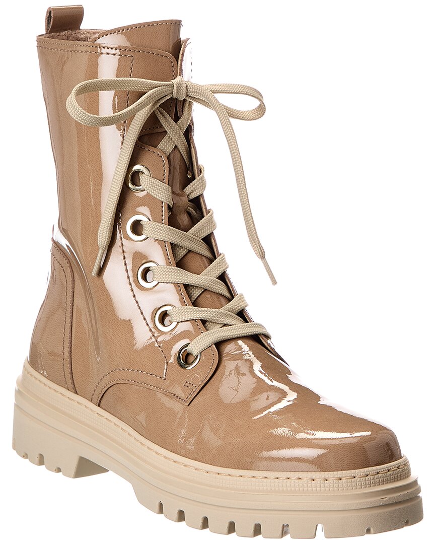 Gabor Patent Chukka Boot In Sand