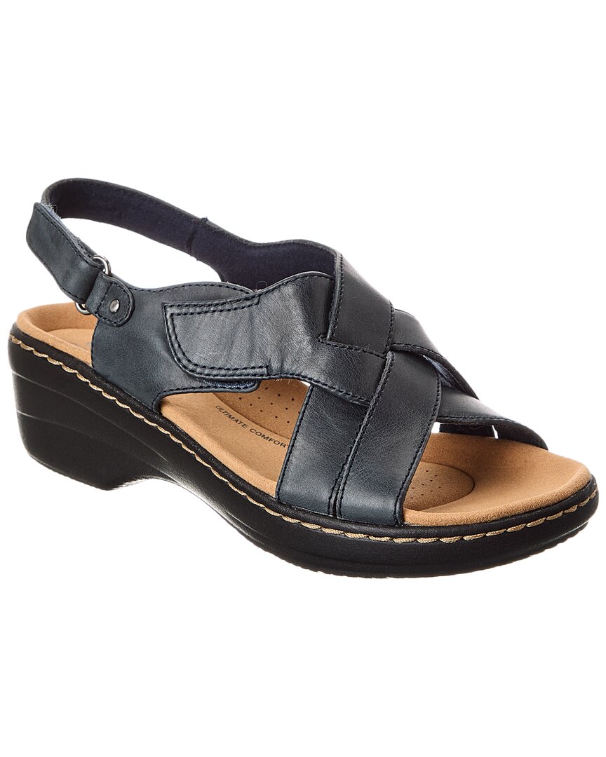 Clarks Merliah Echo Leather Heeled Sandal