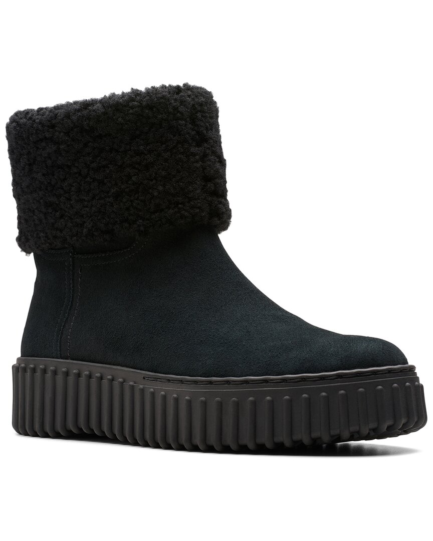 Clarks Torhill Turn Suede Bootie In Multi
