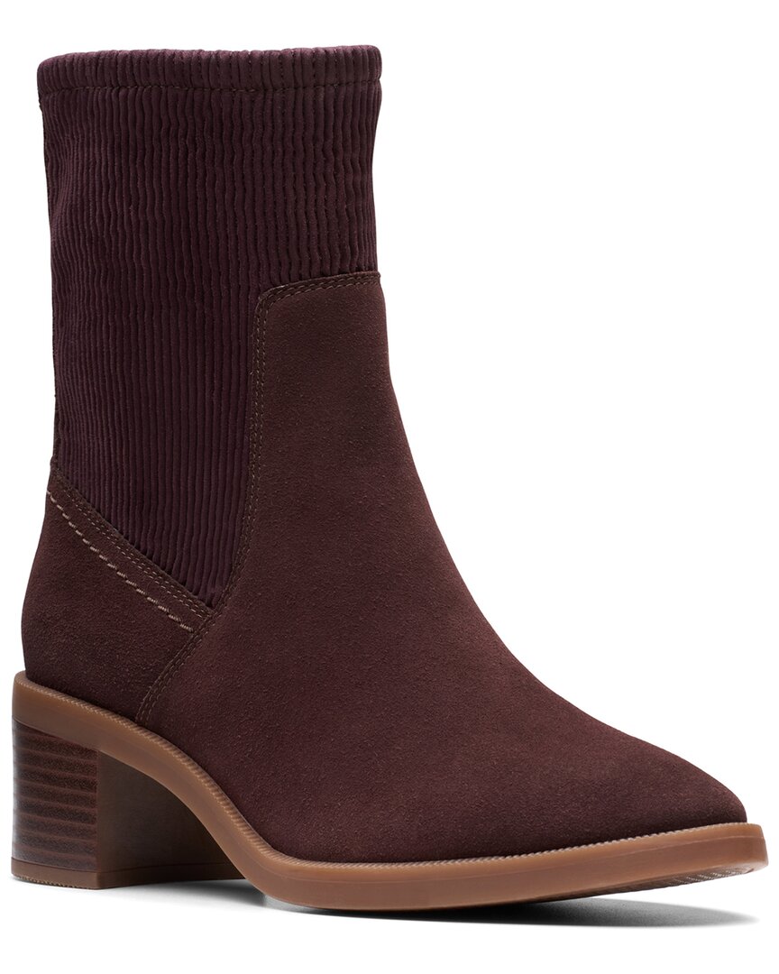 Clarks Lileigh Holly Suede Boot In Multi
