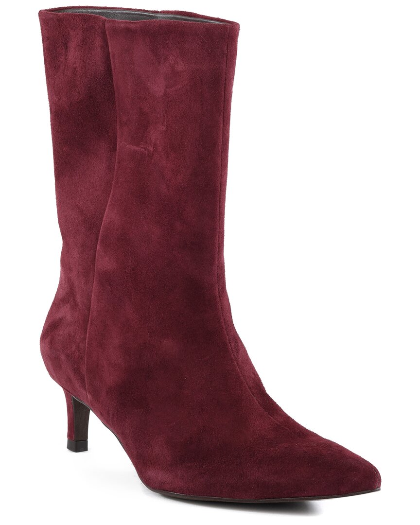 Seychelles Game Changer Pointed Toe Kitten Heel Boot In Burgundy
