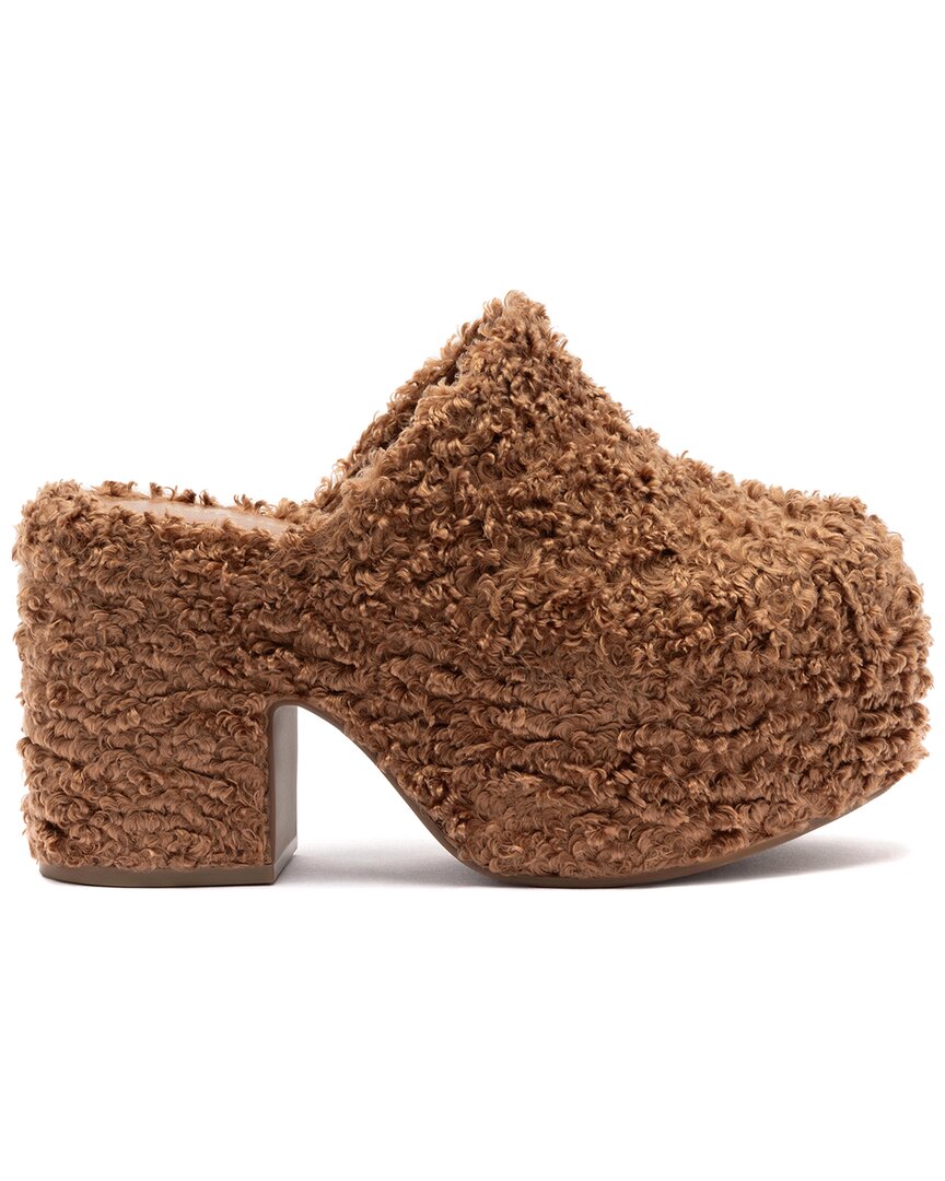 Larroude Larroudé Miso Shearling Clog